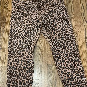 Womens Nike Legging leopard print with a sparkle new with tags